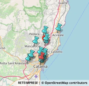 Mappa C.c. I Portali, 95037 San Giovanni la punta CT, Italia (6.2625)