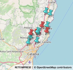 Mappa C.c. I Portali, 95037 San Giovanni la punta CT, Italia (4.88545)