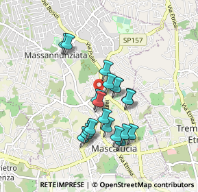 Mappa TWS Metal and plastic, 95030 Mascalucia CT, Italia (0.83)