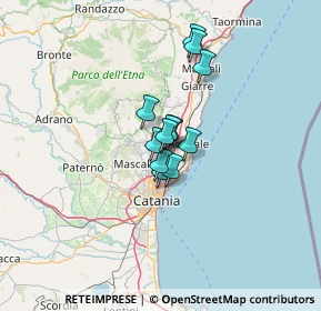Mappa Via Santa Lucia, 95037 San Giovanni La Punta CT, Italia (8.2475)