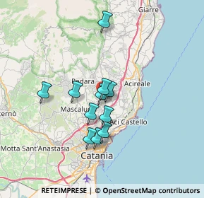 Mappa Via Santa Lucia, 95037 San Giovanni La Punta CT, Italia (5.94909)