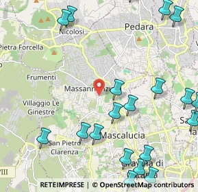 Mappa Corso S. Michele, 95030 Mascalucia CT, Italia (3.3295)