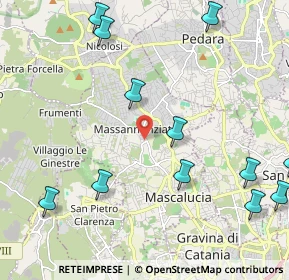 Mappa Corso S. Michele, 95030 Mascalucia CT, Italia (3.06833)