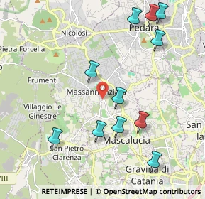 Mappa Corso S. Michele, 95030 Mascalucia CT, Italia (2.54273)