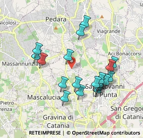 Mappa Via Raffaello Sanzio, 95030 Tremestieri Etneo CT, Italia (2.031)