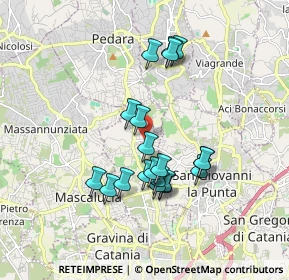 Mappa Via Raffaello Sanzio, 95030 Tremestieri Etneo CT, Italia (1.76)