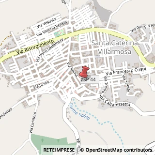 Mappa Via Roma, 4, 93018 Santa Caterina Villarmosa, Caltanissetta (Sicilia)