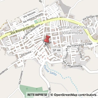 Mappa Via Roma, 77, 93018 Santa Caterina Villarmosa, Caltanissetta (Sicilia)