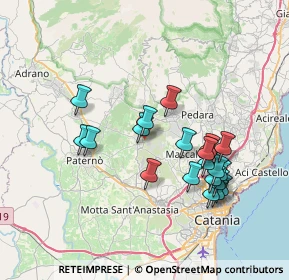 Mappa Via Papa Giovanni Paolo II, 95032 Belpasso CT, Italia (7.973)