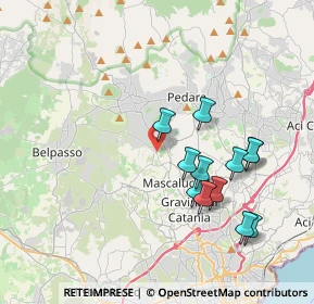 Mappa Via San Michele, 95030 Mascalucia CT, Italia (4.13083)