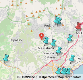 Mappa Via San Michele, 95030 Mascalucia CT, Italia (6.68214)