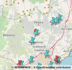 Mappa Via Salemi, 95030 Mascalucia CT, Italia (6.56462)