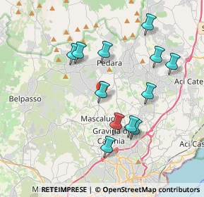 Mappa Via Salemi, 95030 Mascalucia CT, Italia (4.12833)