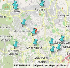 Mappa Via Salemi, 95030 Mascalucia CT, Italia (2.80545)