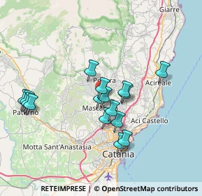 Mappa Via Salemi, 95030 Mascalucia CT, Italia (7.29563)