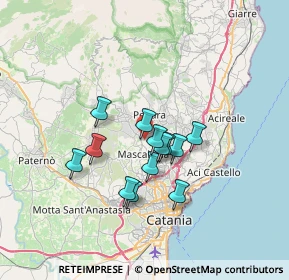 Mappa Via Salemi, 95030 Mascalucia CT, Italia (5.78385)