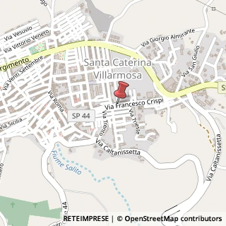 Mappa Via crispi 228, 93018 Santa Caterina Villarmosa, Caltanissetta (Sicilia)