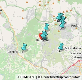 Mappa Via III Retta Ponente, 95032 Belpasso CT, Italia (3.63417)