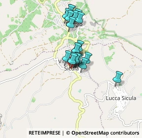 Mappa Via Vittorio Emanuele, 92020 Villafranca Sicula AG, Italia (0.738)