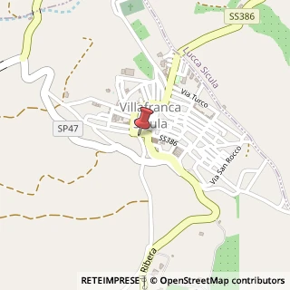 Mappa Via Favorita, 6, 92020 Villafranca Sicula, Agrigento (Sicilia)