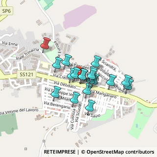 Mappa Via Crema Maroncelli, 94010 Villarosa EN, Italia (0.171)