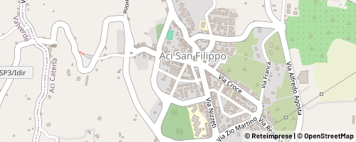 Mappa Aci Catena
