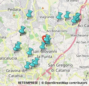 Mappa Via Ancona, 95037 San Giovanni La Punta CT, Italia (2.47941)