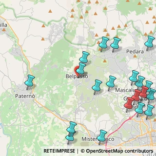 Mappa Via IV Retta Levante, 95032 Belpasso CT, Italia (6.649)