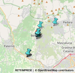 Mappa Via IV Retta Levante, 95032 Belpasso CT, Italia (2.505)