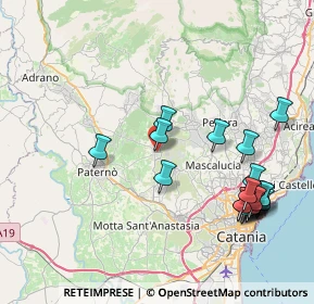 Mappa Via XIII Traversa, 95032 Belpasso CT, Italia (10.2905)