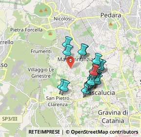 Mappa Via Puglia, 95030 Mascalucia CT, Italia (1.5675)