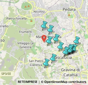 Mappa Via Puglia, 95030 Mascalucia CT, Italia (2.15667)
