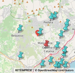 Mappa Via Puglia, 95030 Mascalucia CT, Italia (6.38)