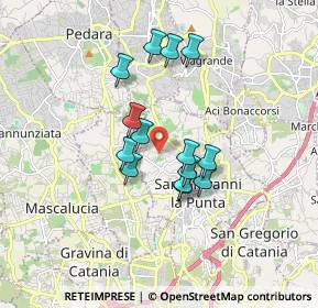 Mappa Via Vulcano, 95037 San Giovanni la punta CT, Italia (1.52643)