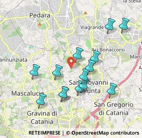 Mappa Via Vulcano, 95037 San Giovanni la punta CT, Italia (2.03214)