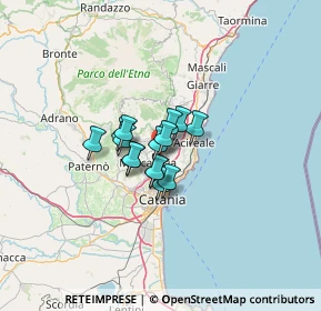 Mappa Via Vulcano, 95037 San Giovanni la punta CT, Italia (7.456)