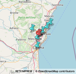 Mappa Via Vulcano, 95037 San Giovanni la punta CT, Italia (14.81364)