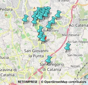 Mappa Contrada Bottazzi, 95037 San Giovanni La Punta CT, Italia (2.0445)