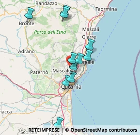 Mappa Via Aspromonte, 95037 San Giovanni la punta CT, Italia (14.43636)