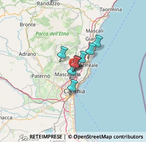 Mappa Via Aspromonte, 95037 San Giovanni la punta CT, Italia (32.232)