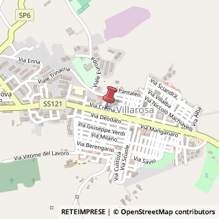 Mappa Via crema 90, 94010 Villarosa, Enna (Sicilia)