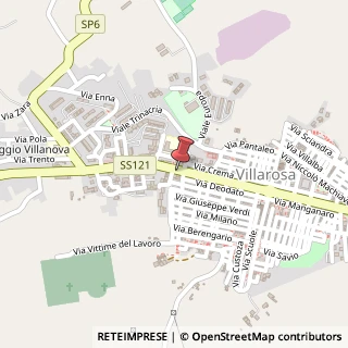 Mappa Corso Garibaldi, 231, 94010 Villarosa, Enna (Sicilia)