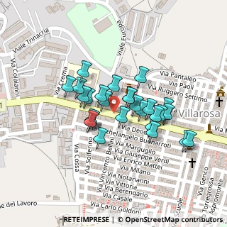 Mappa Via Crema, 94010 Villarosa EN, Italia (0.08519)