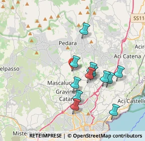 Mappa Piazza Regina Margherita, 95030 Tremestieri Etneo CT, Italia (3.77)