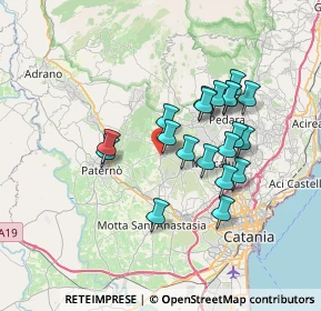 Mappa Via III Traversa, 95032 Belpasso CT, Italia (6.7655)