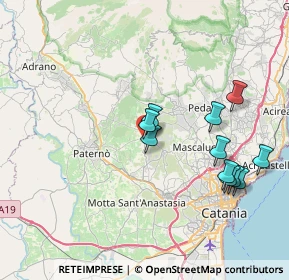 Mappa Via quarta, 95032 Belpasso CT, Italia (8.46091)