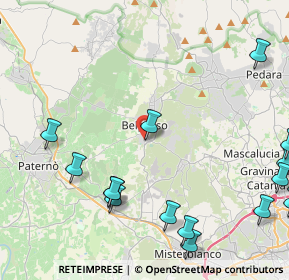 Mappa Via quarta, 95032 Belpasso CT, Italia (6.765)