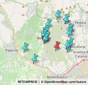 Mappa Via III Traversa, 95032 Belpasso CT, Italia (3.325)