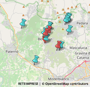 Mappa Via III Traversa, 95032 Belpasso CT, Italia (3.46533)