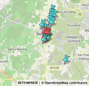 Mappa Via III Traversa, 95032 Belpasso CT, Italia (1.3265)